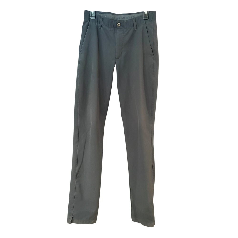 Under Armour ColdGear Golf Pants Mens 32x36 Charcoal Gray Performance Trousers